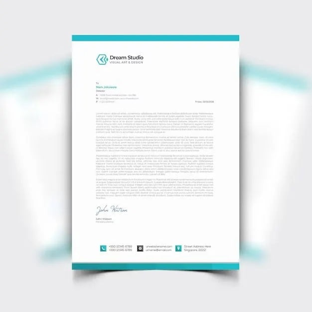 Customized Letterhead
