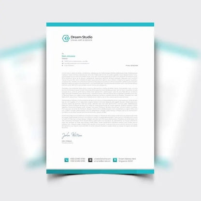 Customized Letterhead
